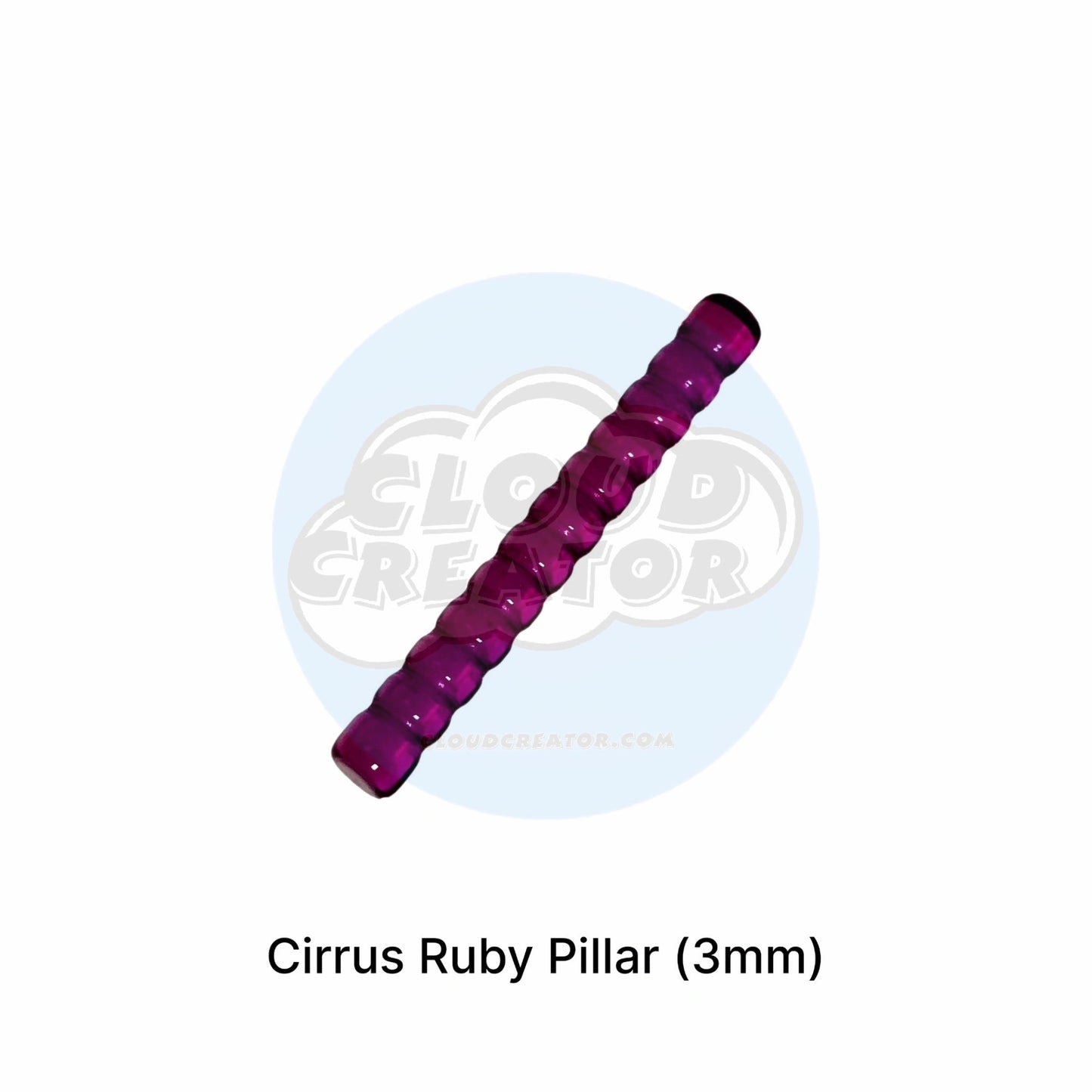 Cirrus Ruby Solid Pillar (3mm)