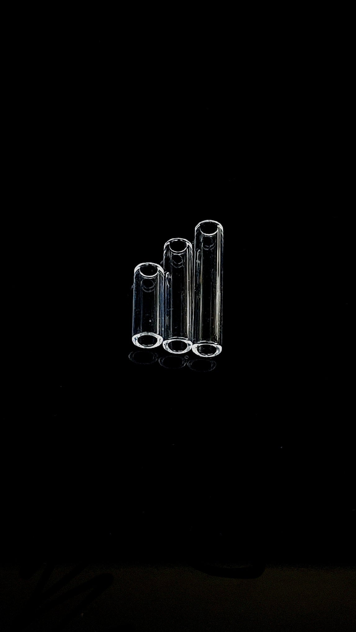 Quartz Hollow Pillars (6mm)