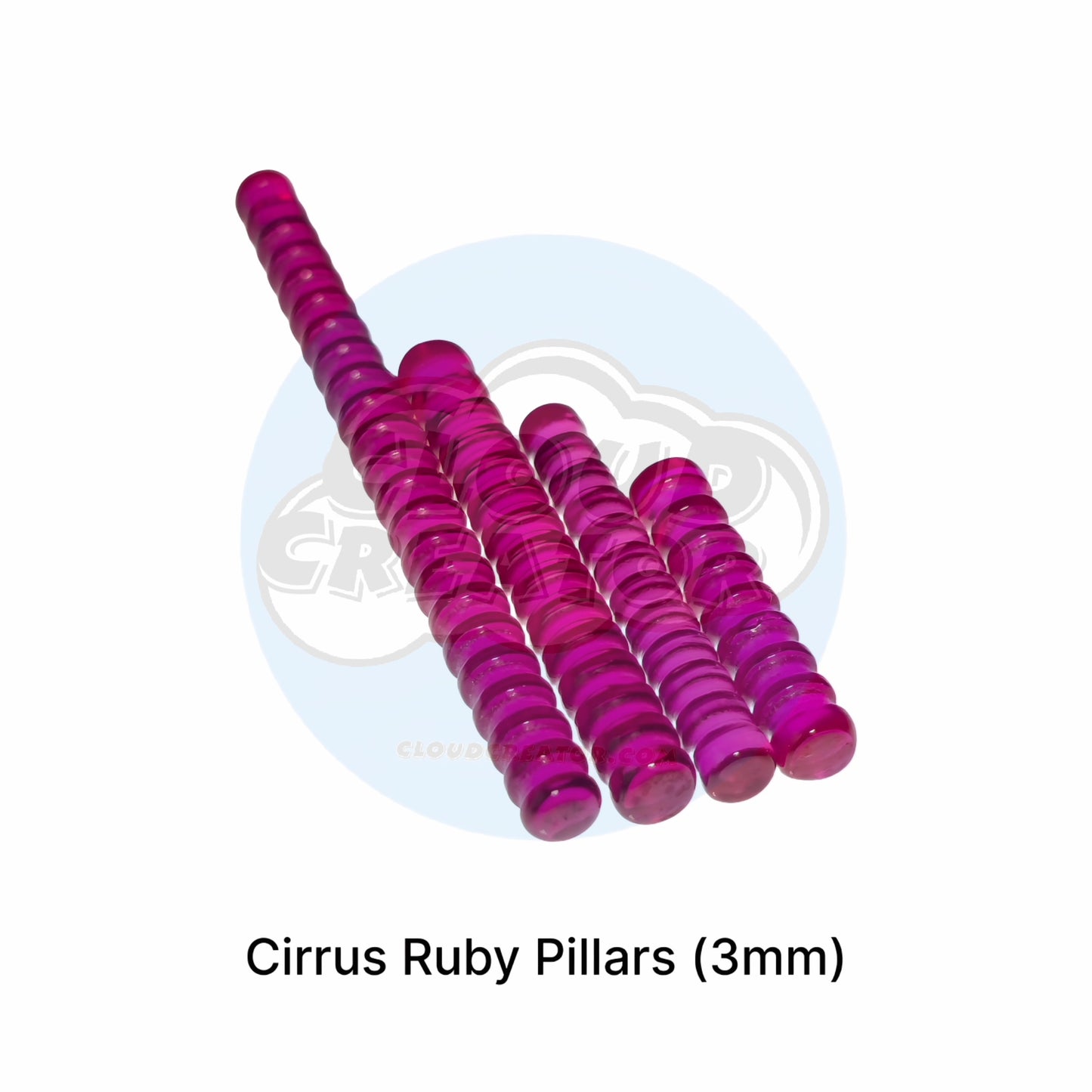 Cirrus Ruby Solid Pillar (3mm)